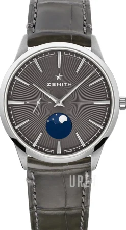 Elite Moonphase Grå/Gummi Ø40.5 mm