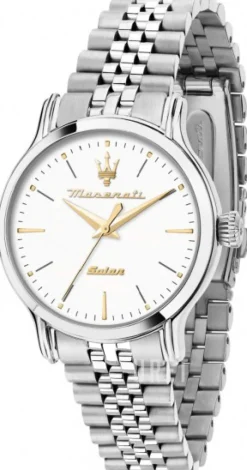 Epoca Vit/Stål Ø34 mm