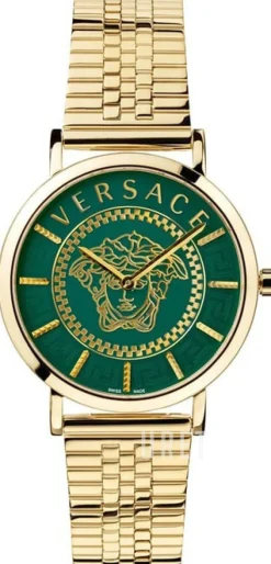 Essential Grön/Gulguldtonat stål Ø36 mm