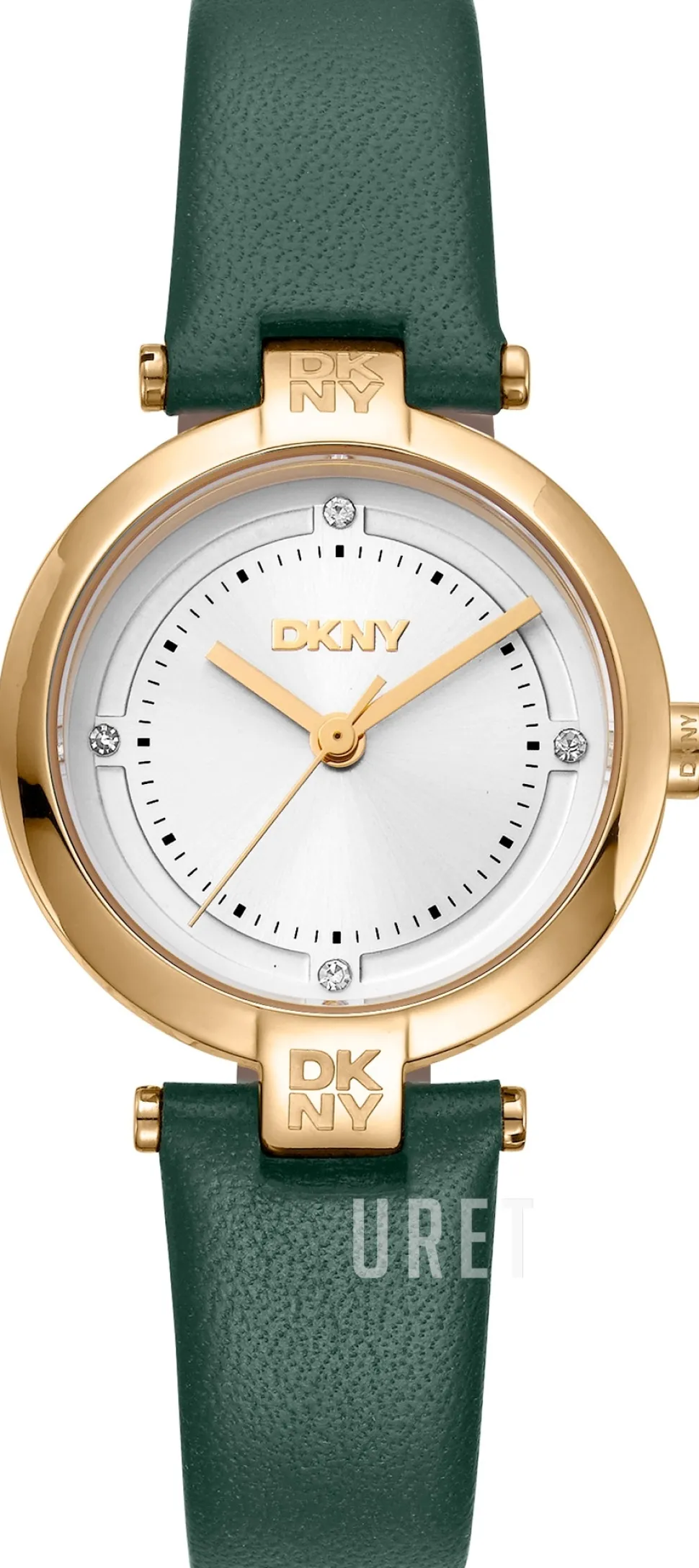 Essential Mini Silverfärgad/Läder Ø28 mm