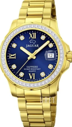 Executive Blå/Gulguldtonat stål Ø34.5 mm