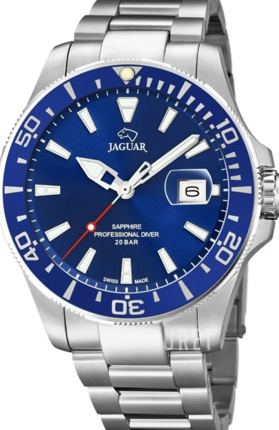 Executive Blå/Stål Ø43.5 mm