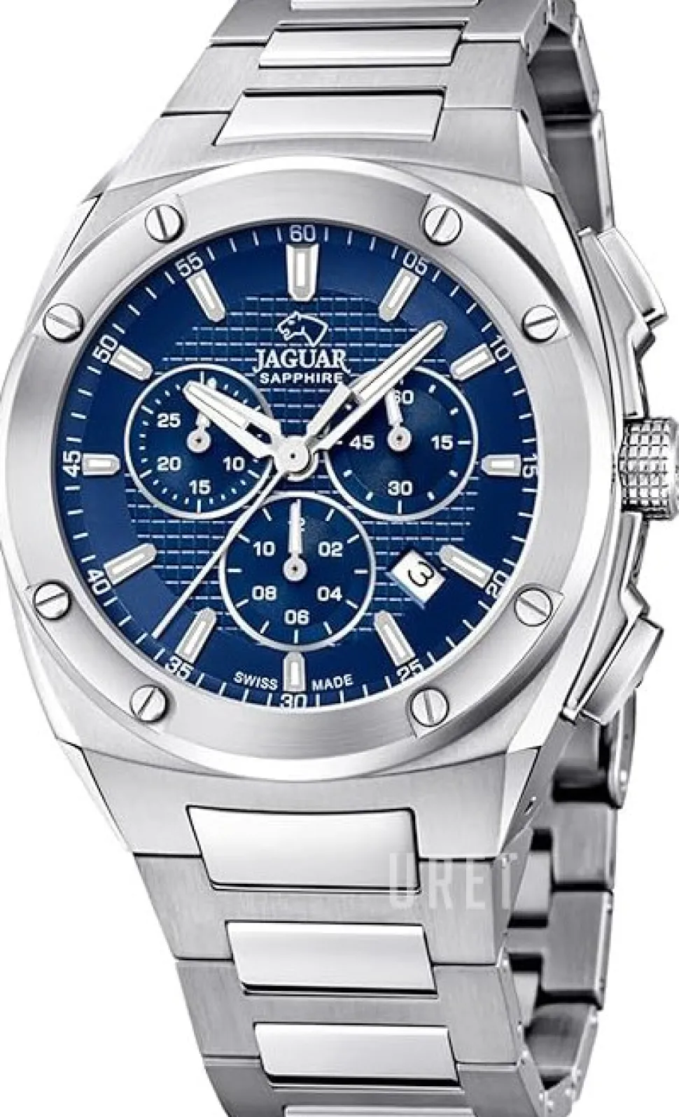 Executive Blå/Stål Ø44.5 mm