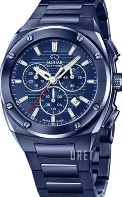 Executive Blå/Stål Ø44.5 mm