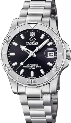 Executive Svart/Stål Ø34 mm