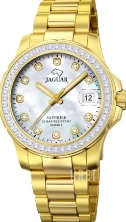 Executive Vit/Gulguldtonat stål Ø34.5 mm