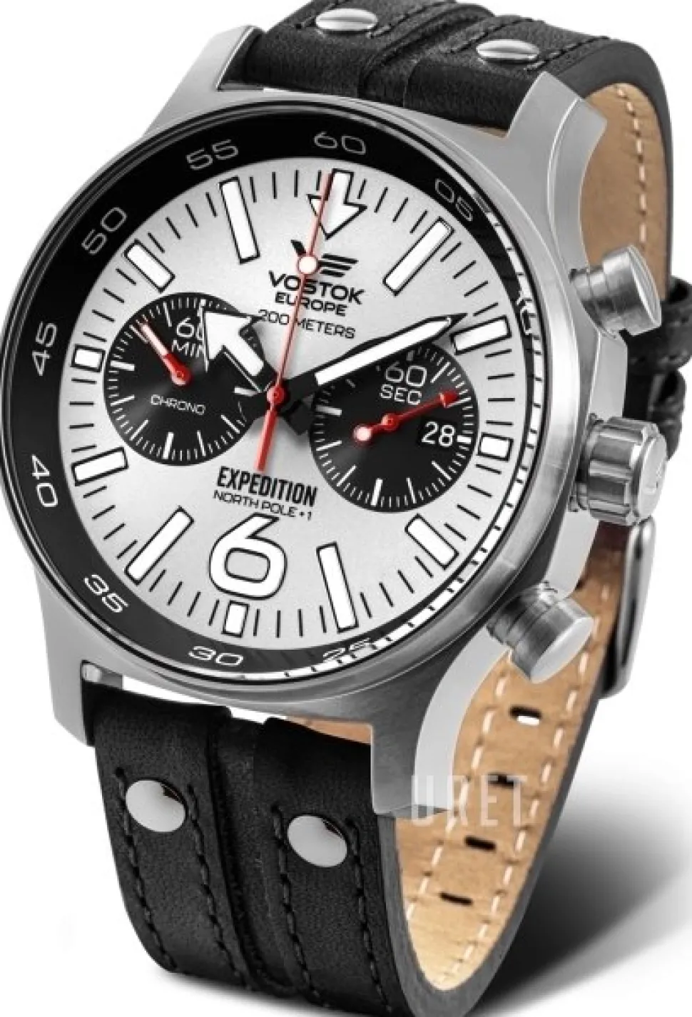 Expedition Grå/Läder Ø47 mm