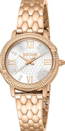 Fidenza Silverfärgad/Roséguldstonat stål Ø30 mm