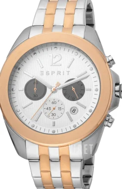 Field Silverfärgad/Roséguldstonat stål Ø45 mm