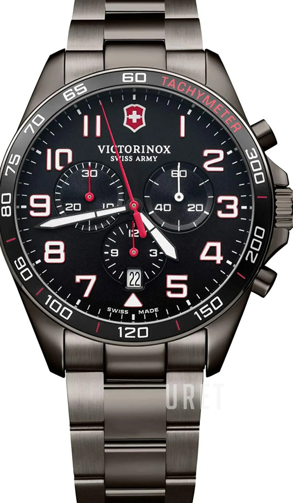 Fieldforce Svart/Stål Ø42 mm