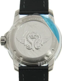 Fifty Fathoms Svart/Läder Ø45 mm