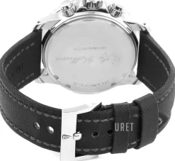 Fifty Fathoms Svart/Läder Ø45 mm