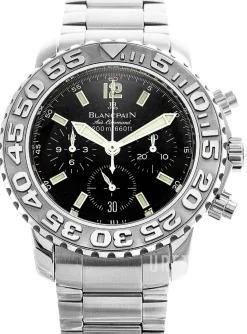 Fifty Fathoms Svart/Stål Ø40 mm