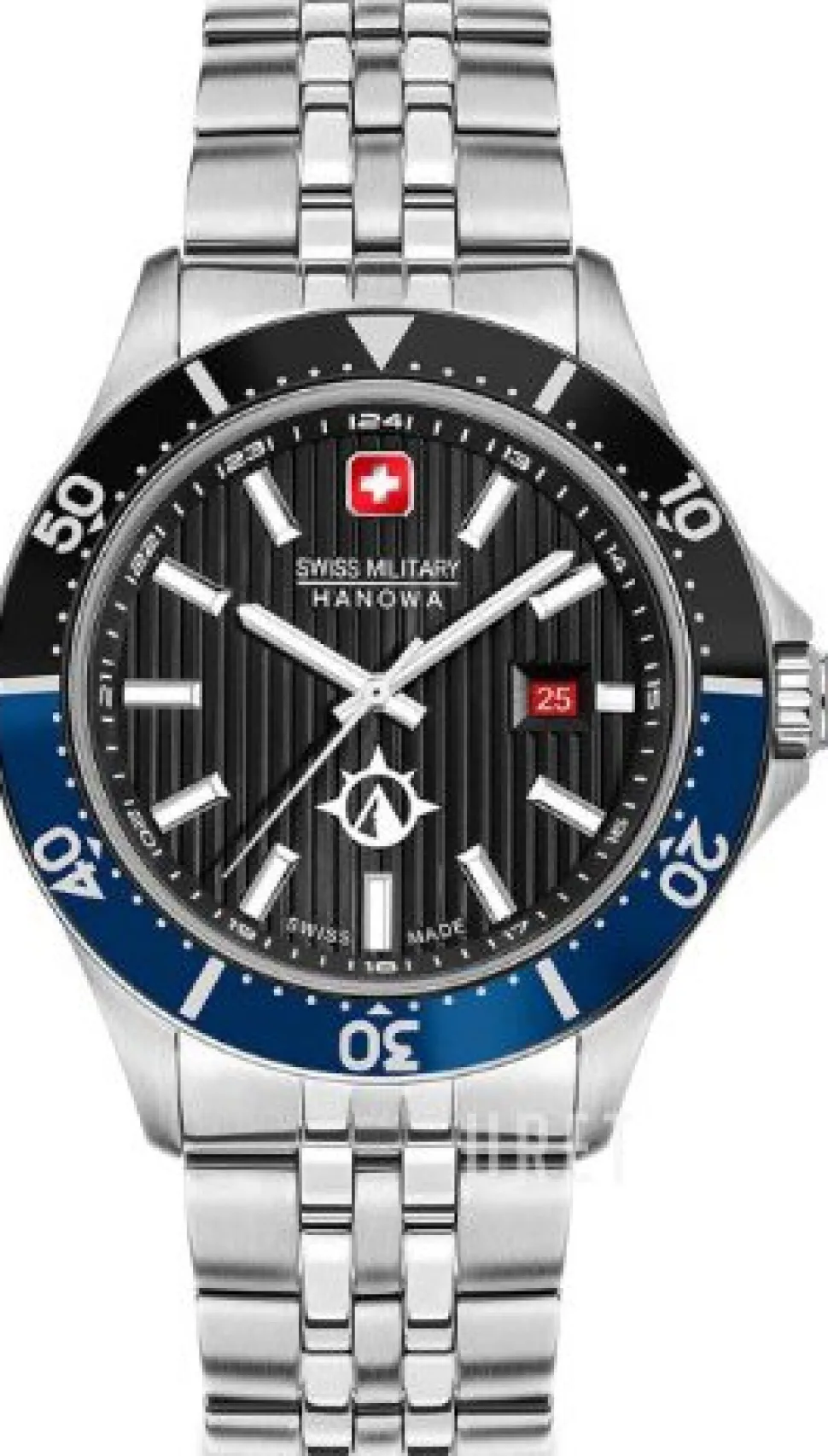 Flagship X Svart/Stål Ø42 mm