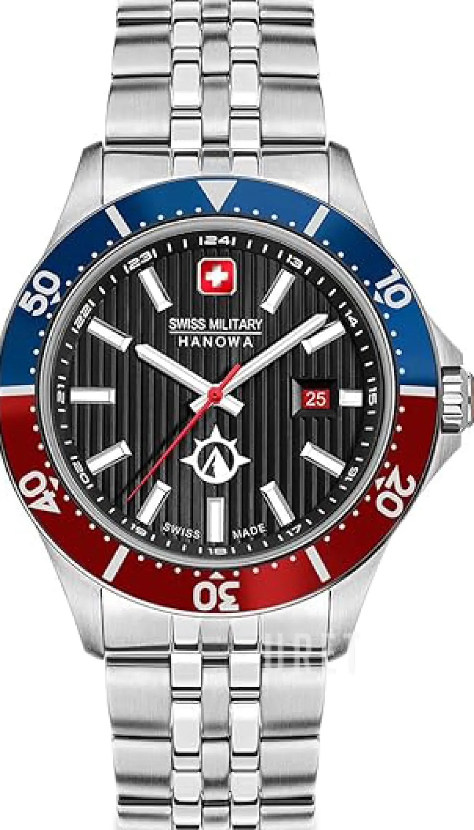 Flagship X Svart/Stål Ø42 mm