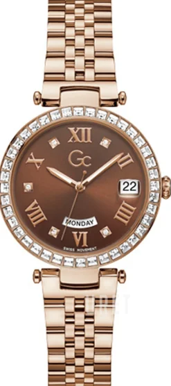 Flair Brun/Roséguldstonat stål Ø34 mm