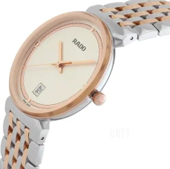 Florence Beige/Roséguldstonat stål Ø38 mm