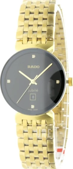 Florence Svart/Gulguldtonat stål Ø38 mm