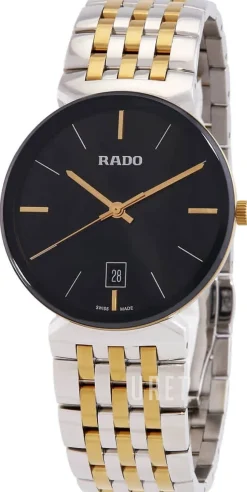 Florence Svart/Gulguldtonat stål Ø38 mm