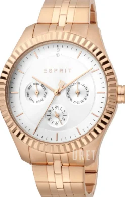 Flute Silverfärgad/Roséguldstonat stål Ø40 mm