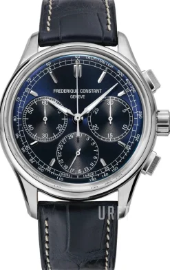 Flyback Blå/Läder Ø42 mm