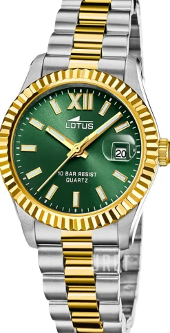 Freedom Grön/Gulguldtonat stål Ø32.5 mm