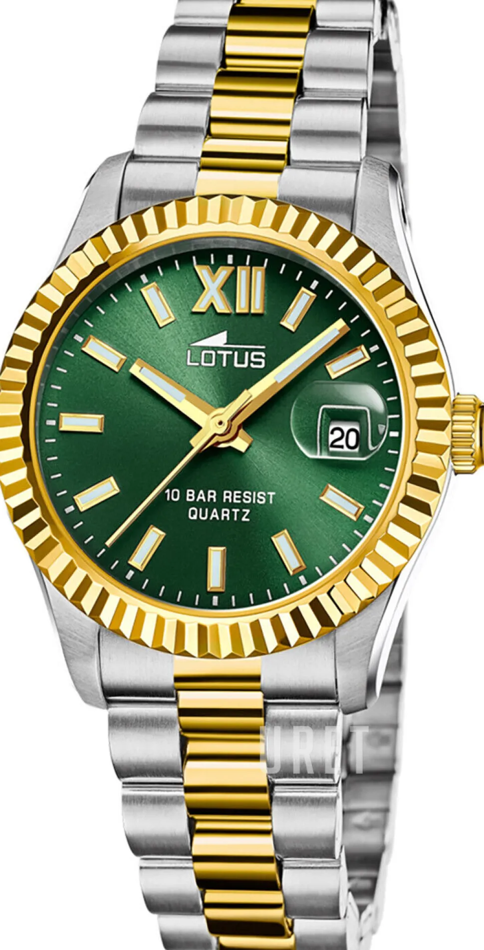 Freedom Grön/Gulguldtonat stål Ø32.5 mm