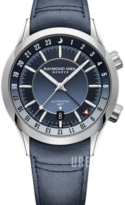 Freelancer Blå/Läder Ø40.5 mm