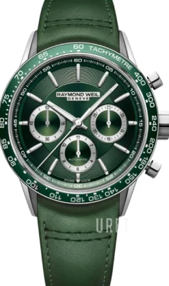 Freelancer Grön/Läder Ø43.5 mm