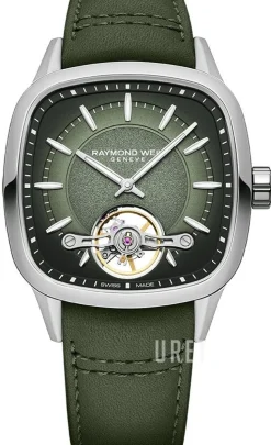 Freelancer Grön/Läder 40x40 mm