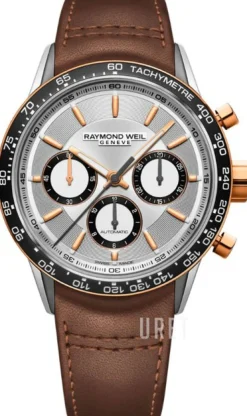 Freelancer Silverfärgad/Läder Ø43.5 mm