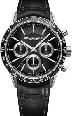 Freelancer Svart/Läder Ø43.5 mm