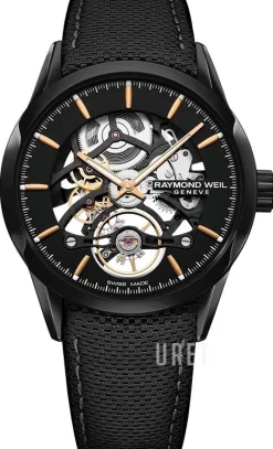 Freelancer Svart/Läder Ø42 mm