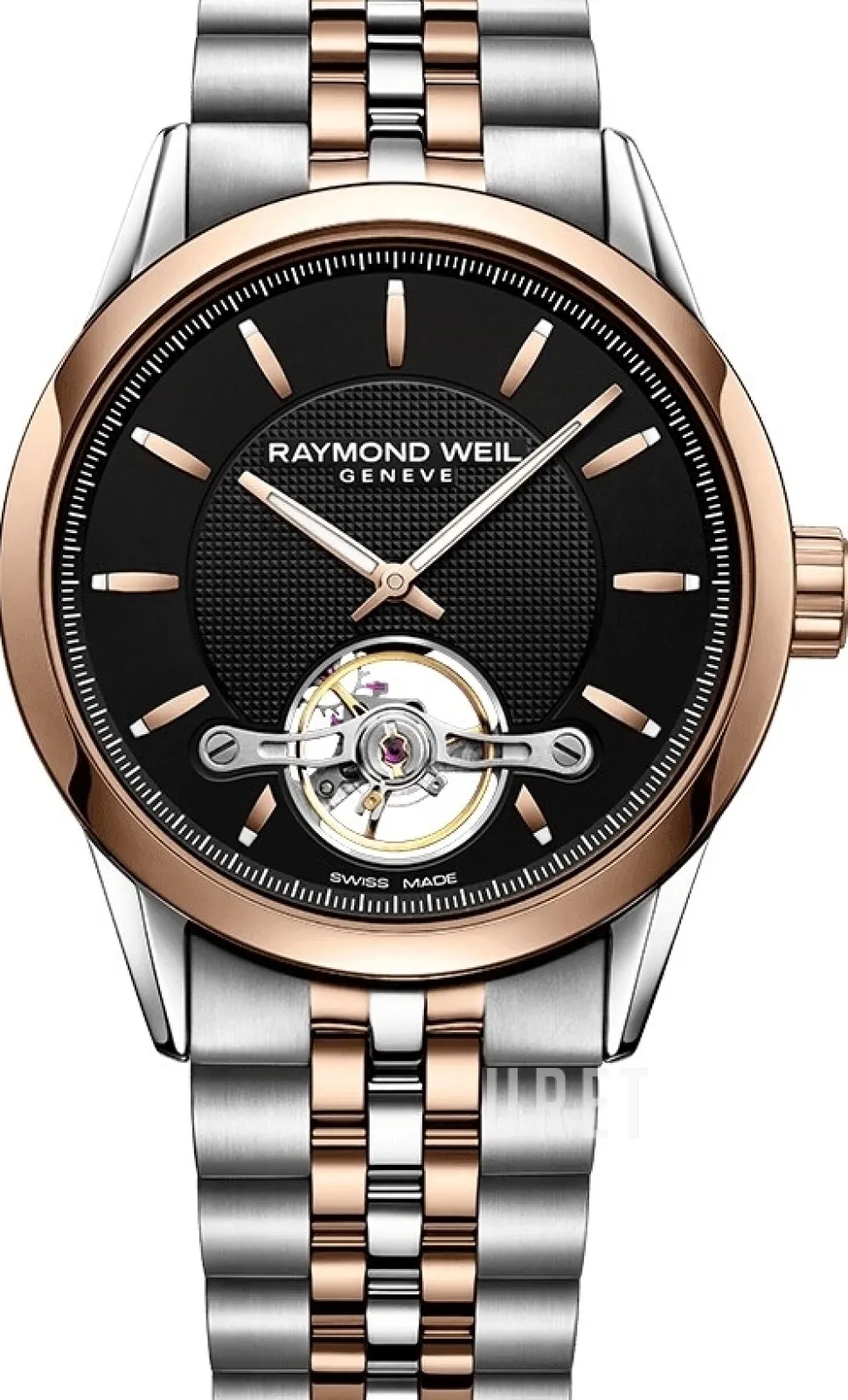 Freelancer Svart/Roséguldstonat stål Ø42 mm