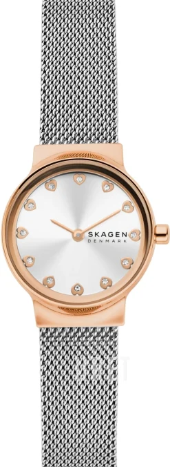 Freja Lille Silverfärgad/Roséguldstonat stål Ø26 mm