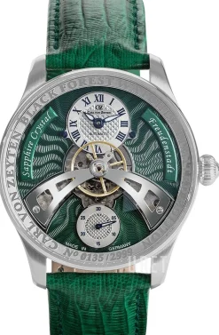 Freudenstadt Grön/Läder Ø42 mm