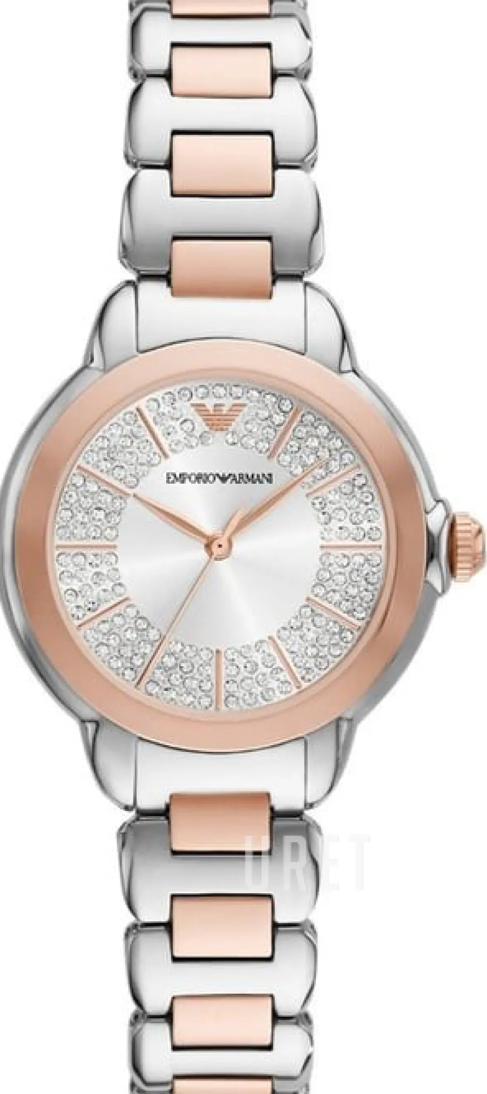 Genni Silverfärgad/Roséguldstonat stål Ø32 mm