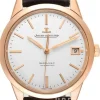 Geophysic® True Second Pink Gold Vit/Läder Ø39.6 mm