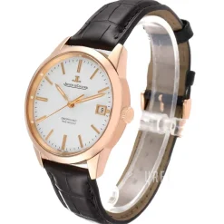 Geophysic® True Second Pink Gold Vit/Läder Ø39.6 mm