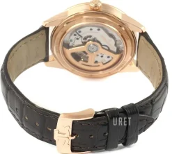 Geophysic® True Second Pink Gold Vit/Läder Ø39.6 mm
