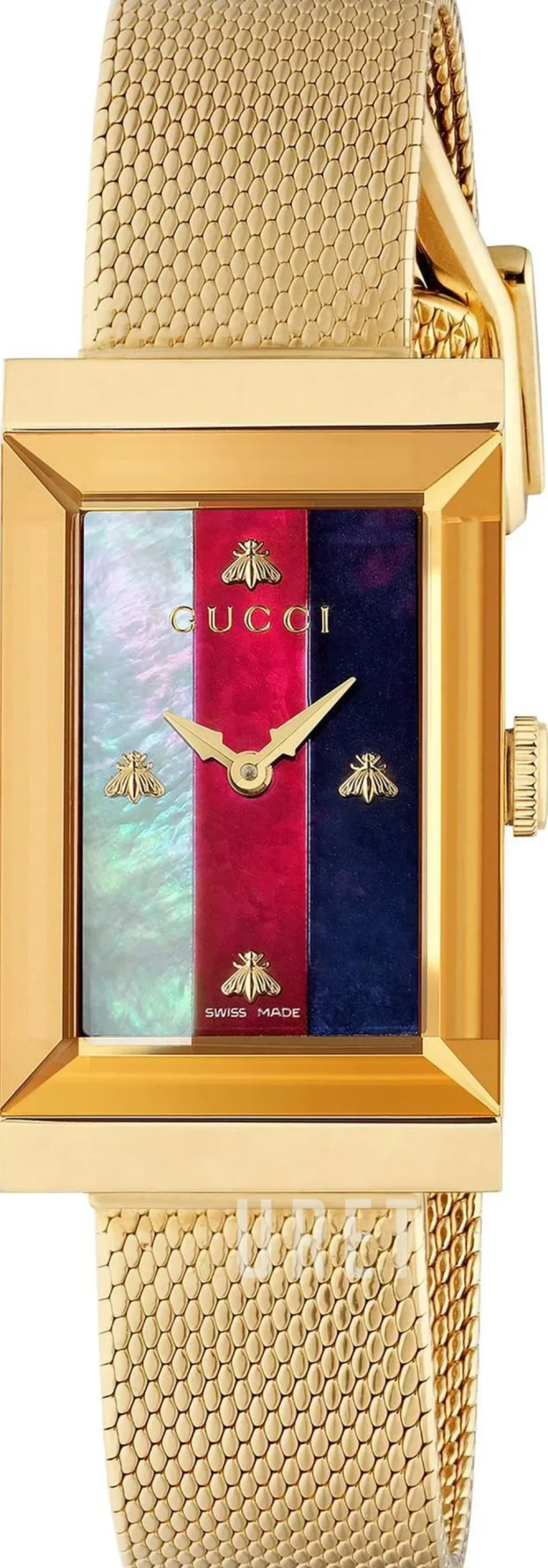 G-Frame Flerfärgad/Gulguldtonat stål