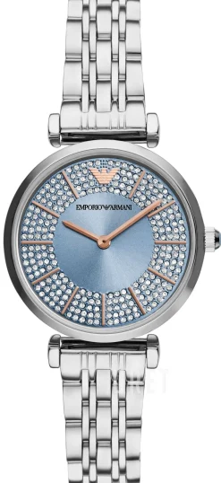 Gianni T-bar Blå/Stål Ø32 mm