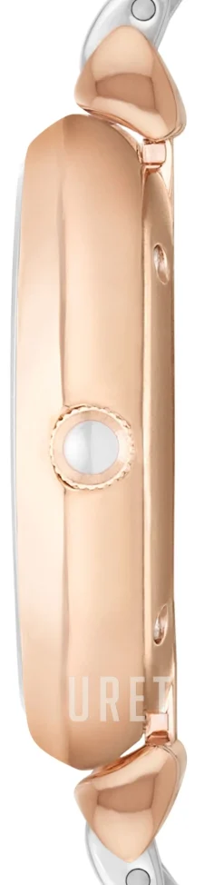 Gianni T-Bar Vit/Roséguldstonat stål Ø32 mm