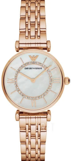 Gianni T-Bar Vit/Roséguldstonat stål Ø32 mm