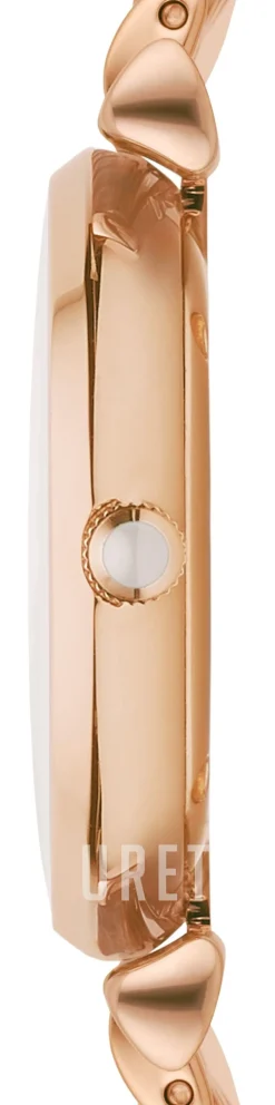 Gianni T-Bar Vit/Roséguldstonat stål Ø32 mm