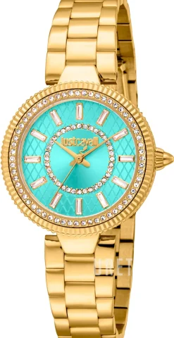 Glam Chic Grön/Guldtonat stål Ø30 mm