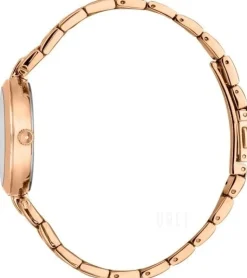 Glam Chic Maiuscola Silverfärgad/Roséguldstonat stål Ø32 mm
