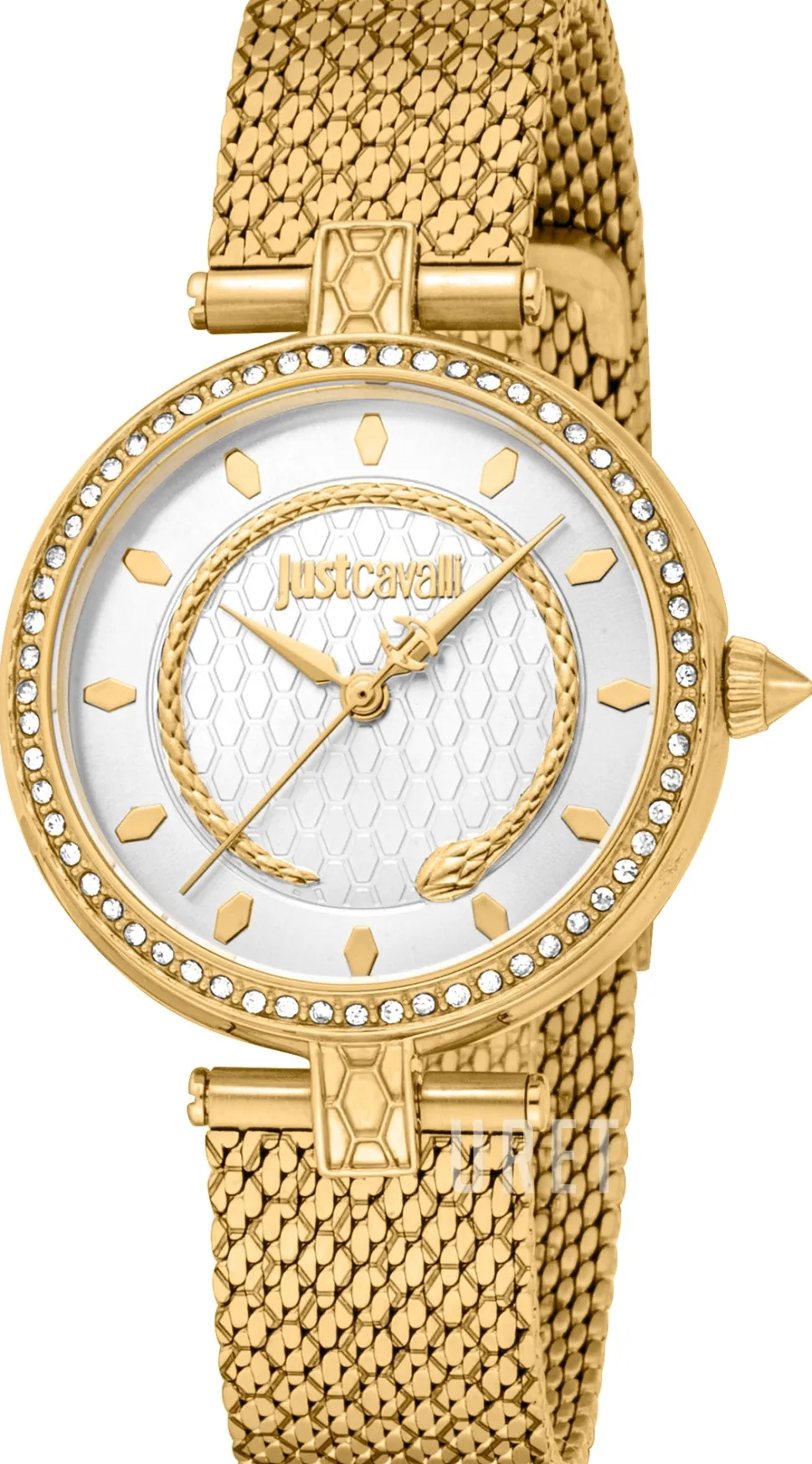 Glam Chic Silverfärgad/Guldtonat stål Ø32 mm