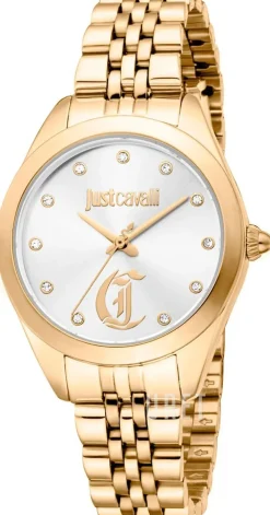 Glam Chic Silverfärgad/Gulguldtonat stål Ø32 mm