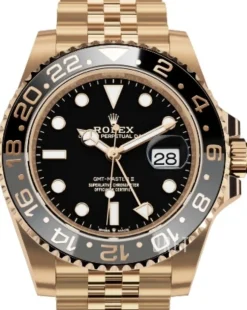GMT-Master II Svart/18 karat gult guld Ø40 mm